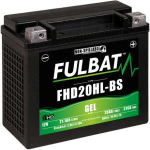 Fulbat FHD20HL-BS Harley D Moto gélakkumulátor., 1, nordicamoto.ro