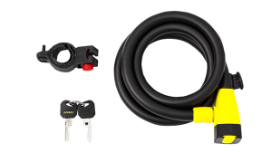 Spiral Lock Spirale City/coiled Cable Black, Yellow