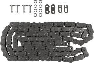 X 525 lánc gyűrűkkel, fekete, arany, nikkel, 1, nordicamoto.ro
