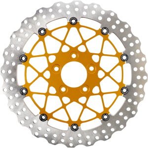 Two-piece Brake Rotor Gold