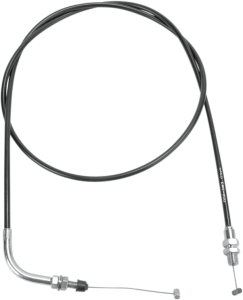 Black Vinyl Throttle Cable Black