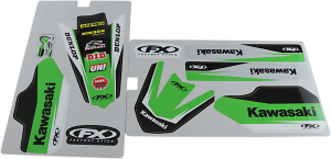 Trim Kit Graphics Black, Green, White