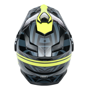 CFMOTO ATV-sisak, fekete/zöld, 5, nordicamoto.ro
