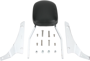 Square Sissy Bar Kit Chrome, 2, nordicamoto.ro
