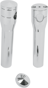 Elite Custom Billet Aluminum Risers Silver, 1, nordicamoto.ro