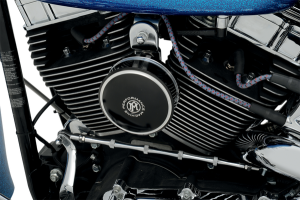 Merc Horn Cover Black, Matte, Aluminum, 1, nordicamoto.ro