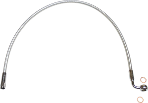 Alternate Length Designer Series Abs-specific Front Brake Line Kit Chrome, Sterling Chromite® Ii, 2, nordicamoto.ro
