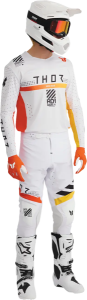 Pantaloni Thor Sportmode Synth Alb 32, 2, nordicamoto.ro