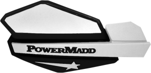 Star Series Handguards Black, White, 1, nordicamoto.ro