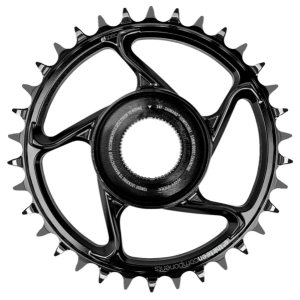 E*spec Direct Mount Chainring Aluminium Black, 2, nordicamoto.ro