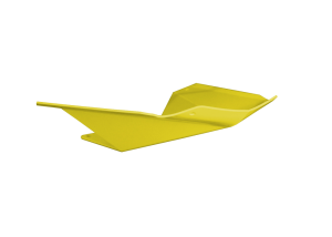 *SPI Skid Plate "Sport Series" Ski-Doo Rev Gen 4 Flo Yellow