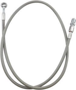 Extended Length Brake Line Silver Oversize [+152 mm (6'')], 1, nordicamoto.ro