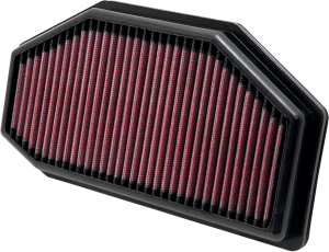 High-flow Air Filter Black, Red, 1, nordicamoto.ro