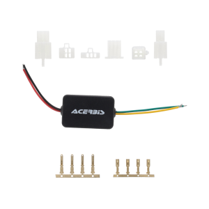 Acerbis VSL 12 V / 15 A-es AC–DC-átalakító Beta fényszóróhoz, nordicamoto.ro