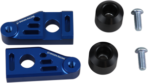 Axle Block Sliders Blue, 1, nordicamoto.ro