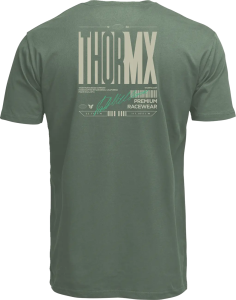 Tricou Thor Signature Verde S, 3, nordicamoto.ro