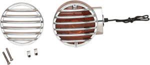 Turn Signal Lens Grilles Chrome