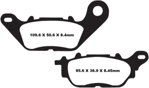 Sfa Series Organic Scooter Brake Pads, 1, nordicamoto.ro