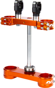 Alloy Triple Clamp Orange, 1, nordicamoto.ro