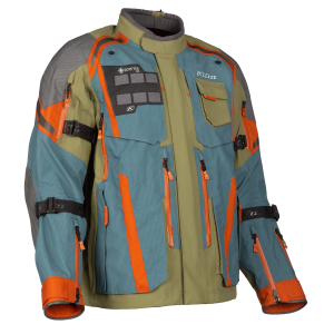 Geaca Moto Textila Klim Badlands Pro A3 Monument Gray - Petrol, 3, nordicamoto.ro