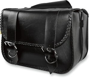 Touring Braided Saddlebags Black, 1, nordicamoto.ro
