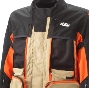 KTM ADV R V2 WP kabát – bézs/narancs/fekete – L-es méret, 5, nordicamoto.ro