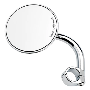 Utility Mirror Round Short Arm Chrome Plated