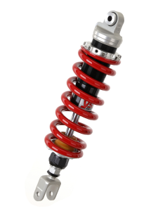 Emulsion Mono Gas Shock Adjustable Length Silver, Red, Black