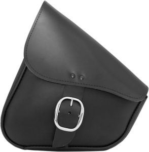 Leather Swingarm Bag Black