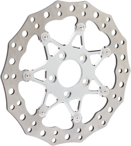 Two-piece Floating Brake Rotor Chrome