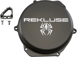 Clutch Cover Black, Anodized