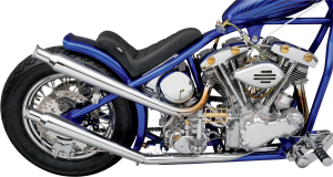 Bell Tip Muffler Chrome, 1, nordicamoto.ro