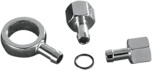 Gas Valve Fitting Kit Chrome