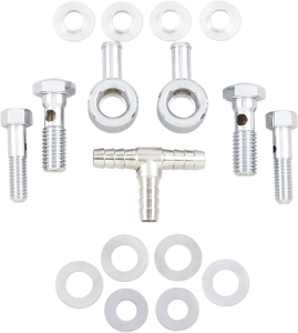 Air Cleaner Breather Kit Chrome
