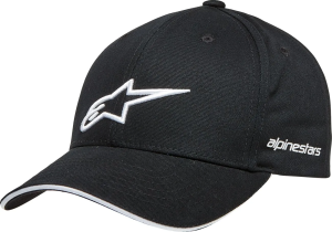 Sapca Alpinestars Rostrum Black/White ONE SIZE, 1, nordicamoto.ro