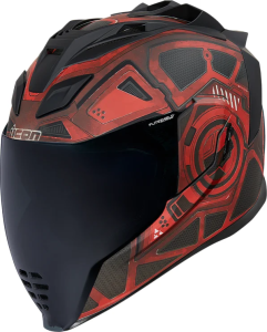 Airflite Blockchain Helmet Red S, 1, nordicamoto.ro