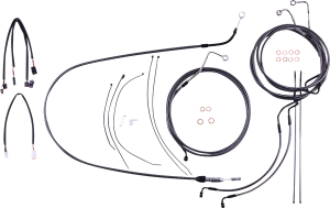 Karbonfibr Designer Handlebar Installation Kit Silver, 3, nordicamoto.ro