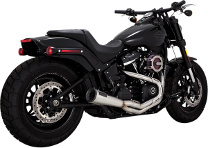 2:1 Upsweep Exhaust System Silver, 3, nordicamoto.ro