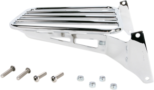 Oem Backrest Luggage Rack Chrome
