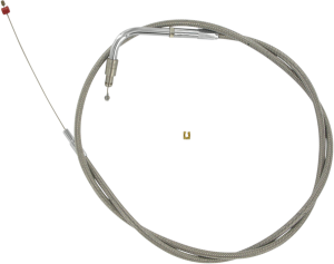 Stainless Steel Throttle/idle Cable Silver +76 mm (3''), 1, nordicamoto.ro