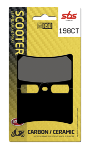 Ct Scooter Carbon Tech Organic Brake Pads, 2, nordicamoto.ro