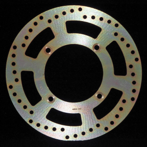 Round D-series Fixed Offroad Brake Rotor Gold, Zinc