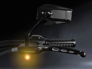 Nano Series Handlebar Turn Signals Black, 3, nordicamoto.ro