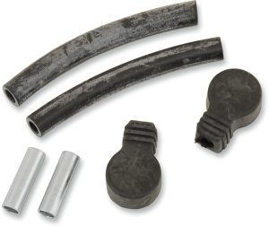 Rubber Boots And Hoses For Evolution Crankcase Breather Kit Black