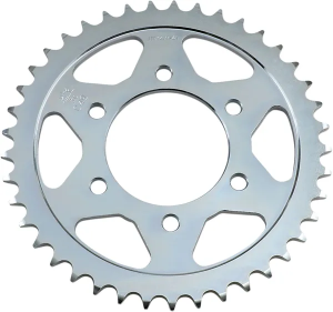 JT SPROCKETS Acél hátsó lánckerék, természetes színű , nordicamoto.ro