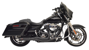 Hot Rod 2:1 Exhaust Black, 1, nordicamoto.ro