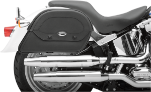 Custom Fit Cruis'n Slant Saddlebags Black Jumbo, 3, nordicamoto.ro
