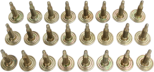(r)power Point(r) Studs Gold