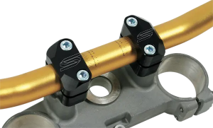 Universal Handlebar Mount Kit Black, 2, nordicamoto.ro