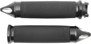Custom Spike End Grips Black